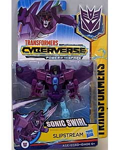 ブリスターハガレ特価 HASBRO アニメ版 TRANSFORMERS CYBERVERSE POWER OF THE SPARK WARRIOR CLASS SLIPSTREAM